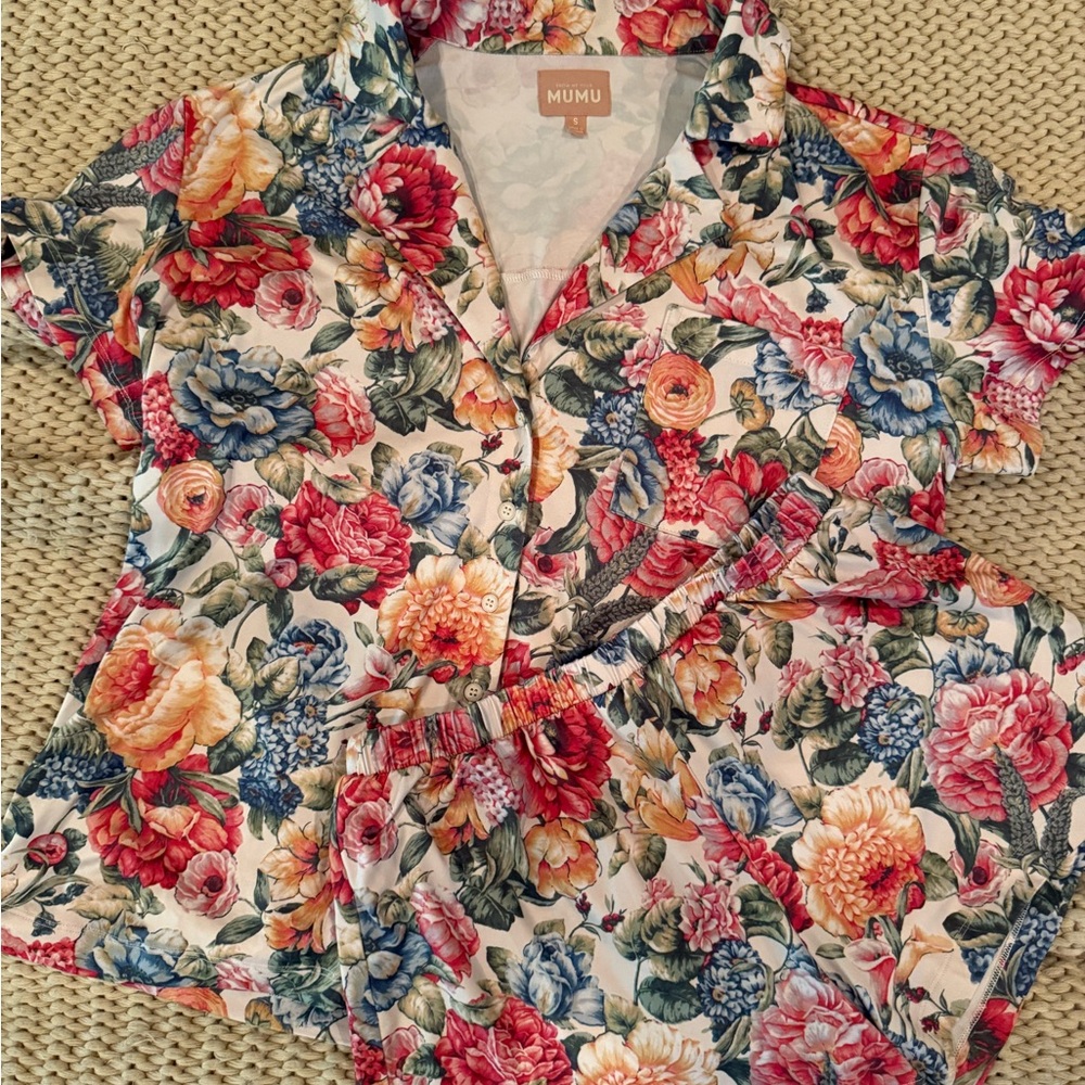 Show Me Your MuMu Floral Sunday Morning PJ set